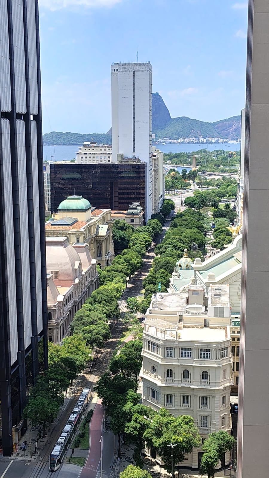 Vista do escritório